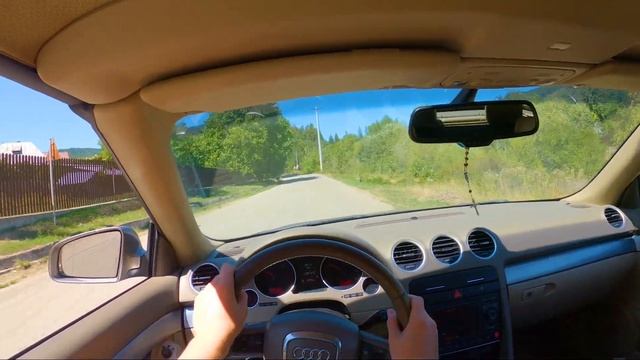 POV Driving AUDI A4 Cabriolet l Neamt - Romania 🇷🇴 l Episode #16 смотреть онлайн