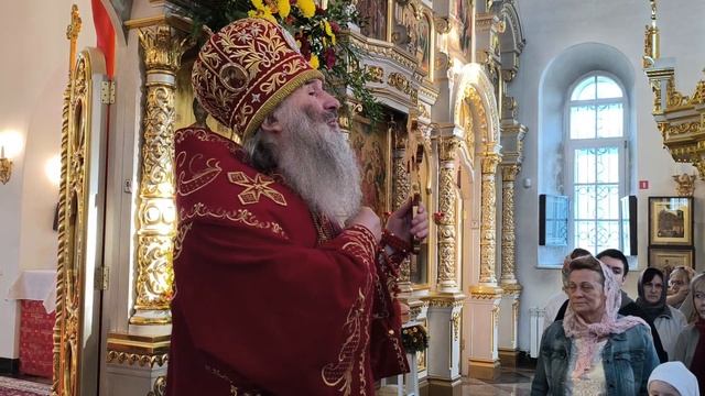 Проповедь митрополита Иоанна после вечерни в храме Рождества Христова смотреть онлайн