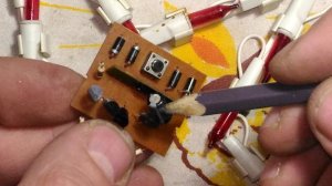 Простой ремонт гирлянды.