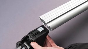 Монтаж багажника LUX на гладкую крышу БК 3