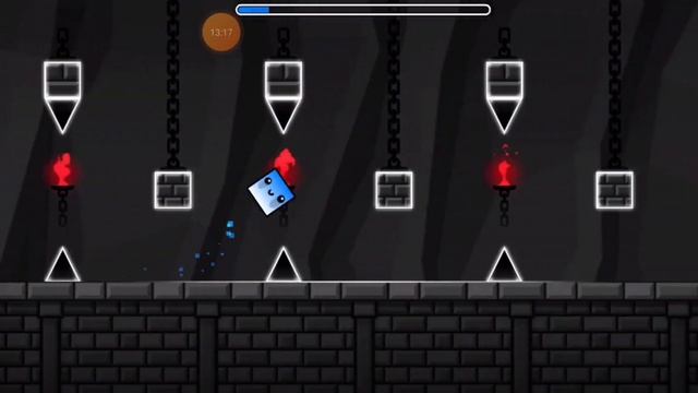 БОМБЕЖКА! the triple trial | geometry dash смотреть онлайн
