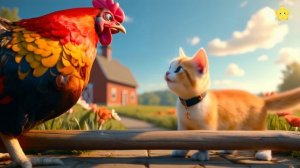 Песня Любопытный котёнок Песенки для детей о домашних животных