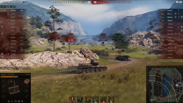 ЗАТАЩИЛ ЗА ВСЮ КОМАНДУ | 13KILLS | Т-34-85 XParadox_777X [TTW] смотреть онлайн