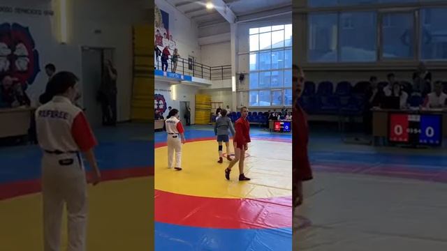 Первенство Пермского края по самбо 2024 Соловьев Елисей город Пермь 2 место смотреть онлайн