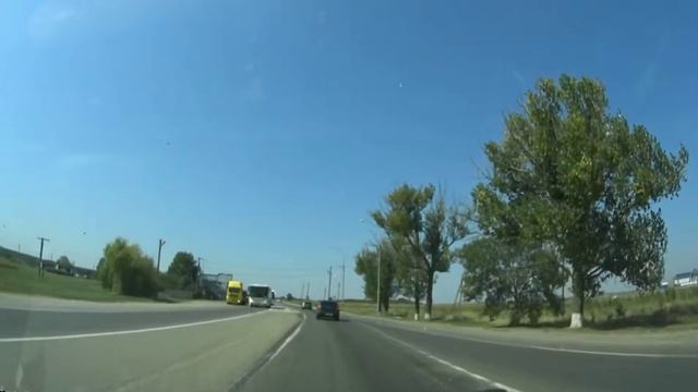 Красивые места Краснодара едем в Анапу смотреть онлайн