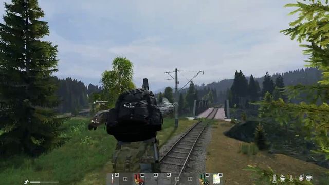 Летаю багом после падения машины с моста -- Патч 1.05 DayZ Standalone - ZOS Strikearena смотреть онлайн