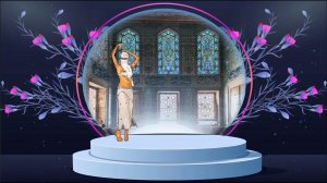 Футаж Восточный танец  Background Oriental Dance