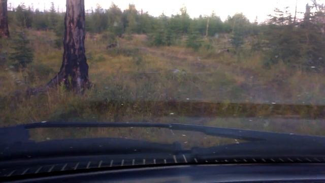 Дорога по тундре. Магадан-Клепка.