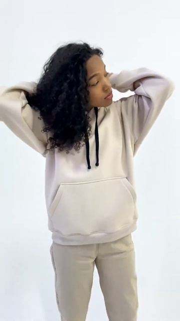 Худи Край Fleece blank светло-бежевый смотреть онлайн