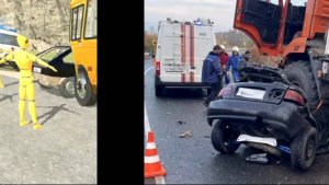 АВАРИИ НА РЕАЛЬНЫХ СОБЫТИЯХ 17/ВАЗ Краш Тест Симулятор 2