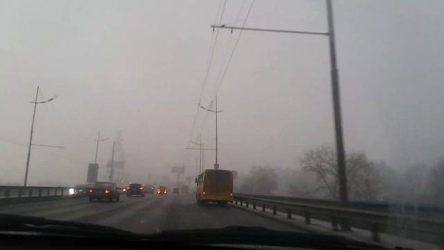 Внезапная буря в Киеве Sudden storm in Kiev 3.01.2017 Ставим лайки смотреть онлайн