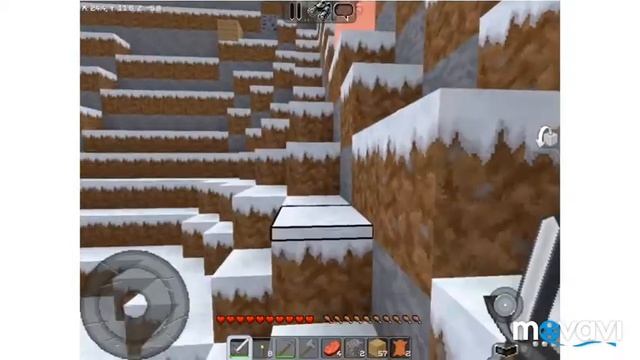Играем в Multicraft! Выживание в зимнем лесу часть 1 смотреть онлайн