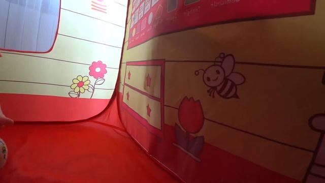 аня и папа играют в детский домик видео для детей смотреть онлайн