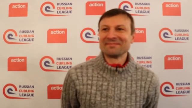 Интервью Алексея Кульчака перед 1/4 финала турнира MosCC Winter Curling Cup смотреть онлайн