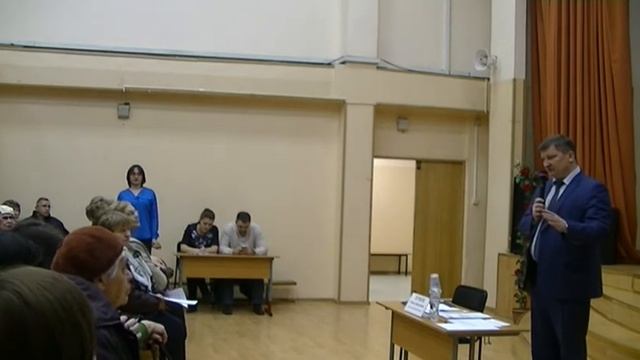 встреча с населением главы управы района Лианозово Пучкова М.В. 19 апреля 2017 смотреть онлайн