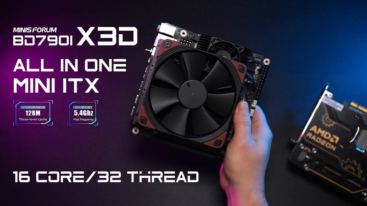 Minisofrum BD790i X3D Packs BIG Performance In a SMALL Package смотреть онлайн