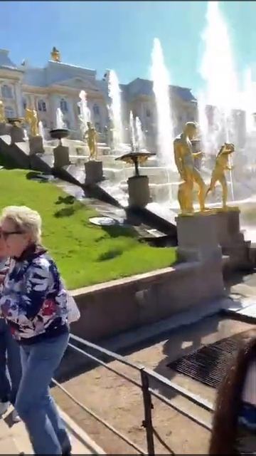 Петергоф . Фонтаны.#петергоф#фонтаны смотреть онлайн