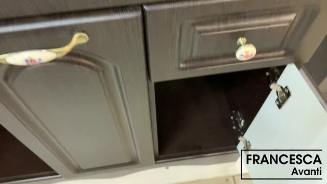 Тумба с раковиной Francesca Империя 85 венге (2ящ. + 3 дв. ум. Модерн 85) смотреть онлайн