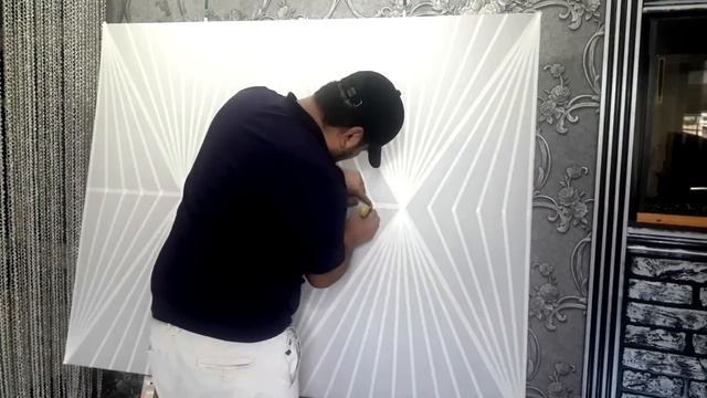 How to paint a wall beautifully and quickly №11.Как покрасить стену красиво и быстро №11 смотреть онлайн