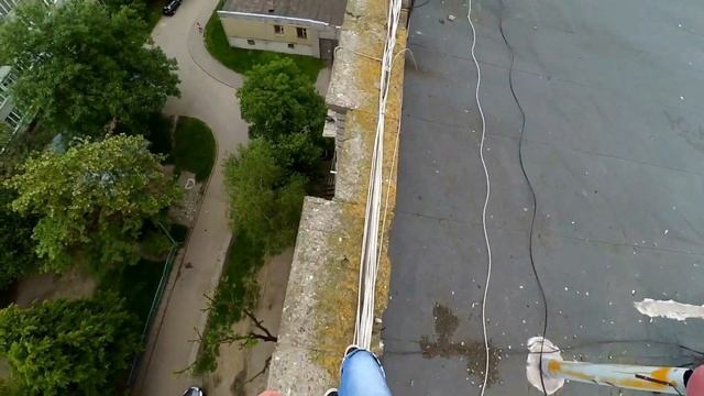 крыша от первого лица