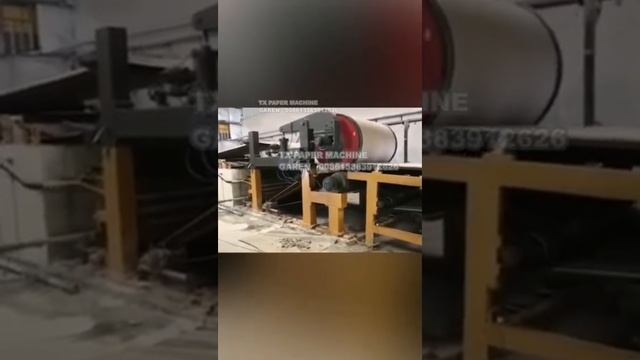 Thick cardboard paper machine, medium base paper, heavy weight paper machine смотреть онлайн