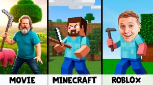МАЙНКРАФТ КИНО - в ROBLOX!!! ПОЗОРИЩЕ?!