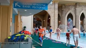 Аквапарк Карибия - обзор от КУКУЗУМБЫ!Горки,фонтаны,аттракционы,волны и много чего интересного!СУПЕ
