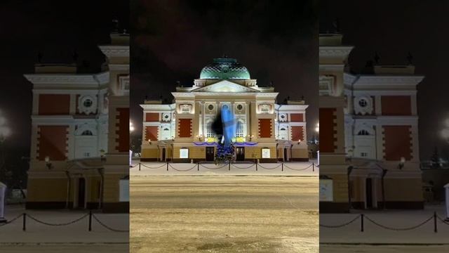 Песня о зимнем Иркутске смотреть онлайн