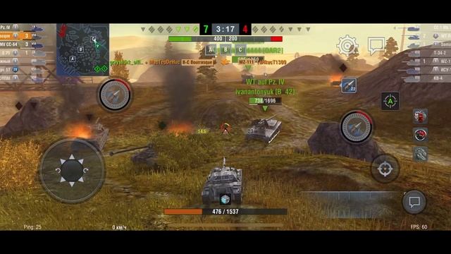 ТАНК НЕ ДЛЯ ВСЕХ - Bat.-Châtillon Bourrasque ГАЙД [WoT Blitz] смотреть онлайн