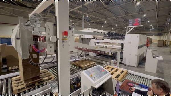 Печатная линия SHINKO MS RDC для плоского пресса