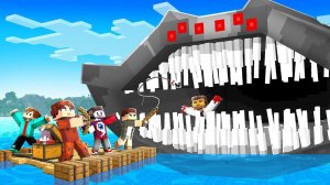 Я Добавил ЭЛЬ ГРАН МАЙЯ в Майнкрафт и НАШ ПЛОТ НЕ ПОМОЖЕТ ВЫЖИТЬ.. ВЫЖИВАНИЕ НА ПЛОТУ В ОКЕАНЕ!