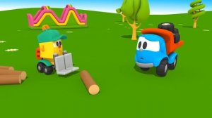 Мультики про машинки Грузовичок Лева все серии подряд - Новая серия