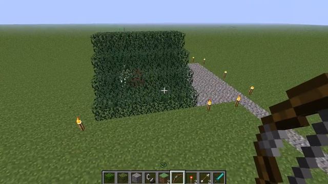 №3. Как построить палатку в Minecraft. смотреть онлайн