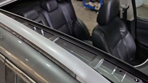 Меняем панорамные стекло Nissan Qashqai j32