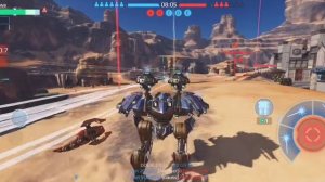 Вар роботс 2021 .. тест сервер сражения роботов  War Robots  новый робот Fafnir