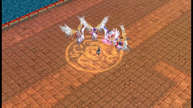 Поднебесье. Окрашивание крыльев. Улучшение питомцев. MMORPG смотреть онлайн