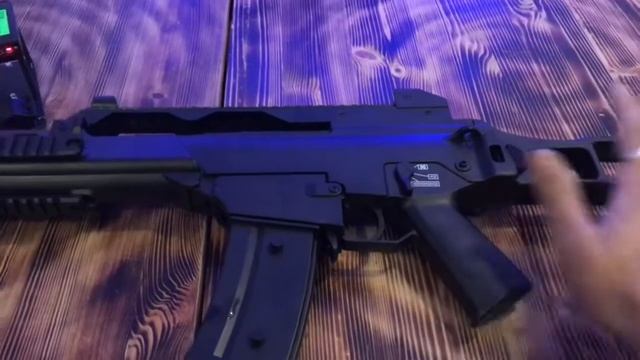 Обзор гидробол автомата G36 смотреть онлайн