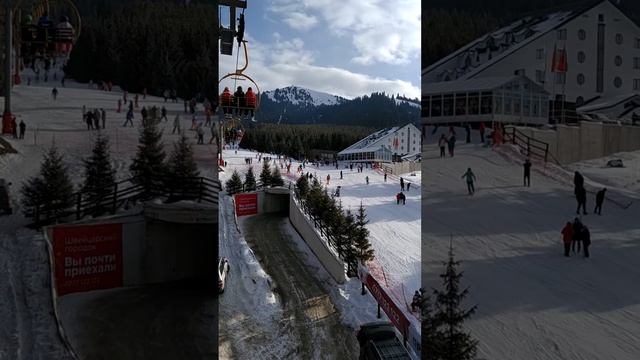 Кыргызстан, горнолыжка Каприз в городе Каракол(3) смотреть онлайн