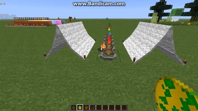 Обзор мода в Minecraft 1.5.2 "Campfire mod" смотреть онлайн