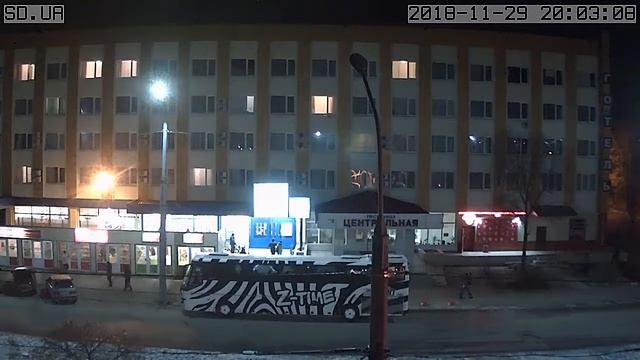 Гостиница Центральная и АТБ. Камера от Северодонецк online смотреть онлайн