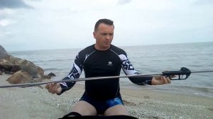 Гавайка со спусковой рукоятью (слинг) подводная охота
