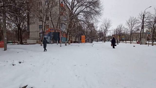 Луганск, БРЕВНА И ВЕТКИ кв. Ватутина, 25 января 2022 смотреть онлайн