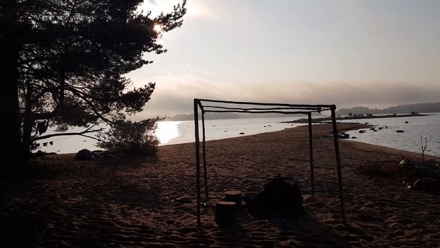 Утро в Карелии на рыбалке . смотреть онлайн