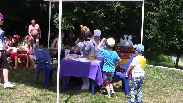 Детский праздник в Бахмут-клубе -наш велнес-клуб на выезде смотреть онлайн