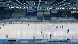 Освещение ледовой арены «Сибирь». Кейс: спортивное освещение. Освещение спортивного объекта.