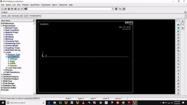 Stepped bar analysis in Ansys APDL stepped bar1 смотреть онлайн