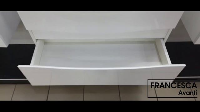 Тумба с раковиной Венеция Forte 85 подвесная белый (2 ящика, ум. Элвис 85) смотреть онлайн