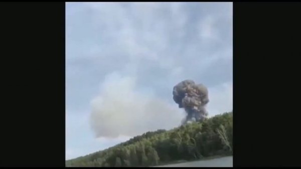 EXPLOSIONS OF SHELLS IN ACHINSK / ВЗРЫВЫ СНАРЯДОВ В АЧИНСКЕ