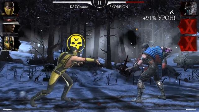 ТОП 3 ПРОСТЫХ КОМАНДЫ ДЛЯ ВОИН ФРАКЦИИ/ Mortal Kombat Mobile смотреть онлайн