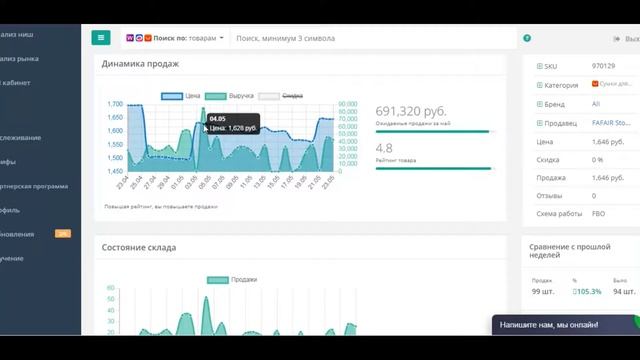 Продажи туристического рюкзака на Aliexpress. Анализ маркетиплейса смотреть онлайн
